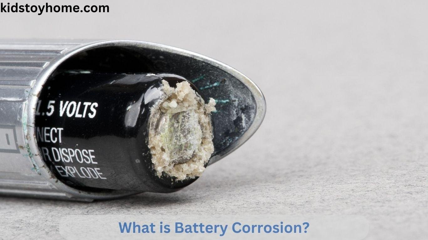 How to clean battery corrosion on toys