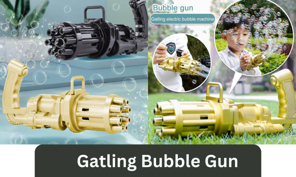 Gatling Bubble Gun