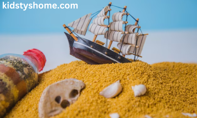 Wooden Pirate Ship Toys