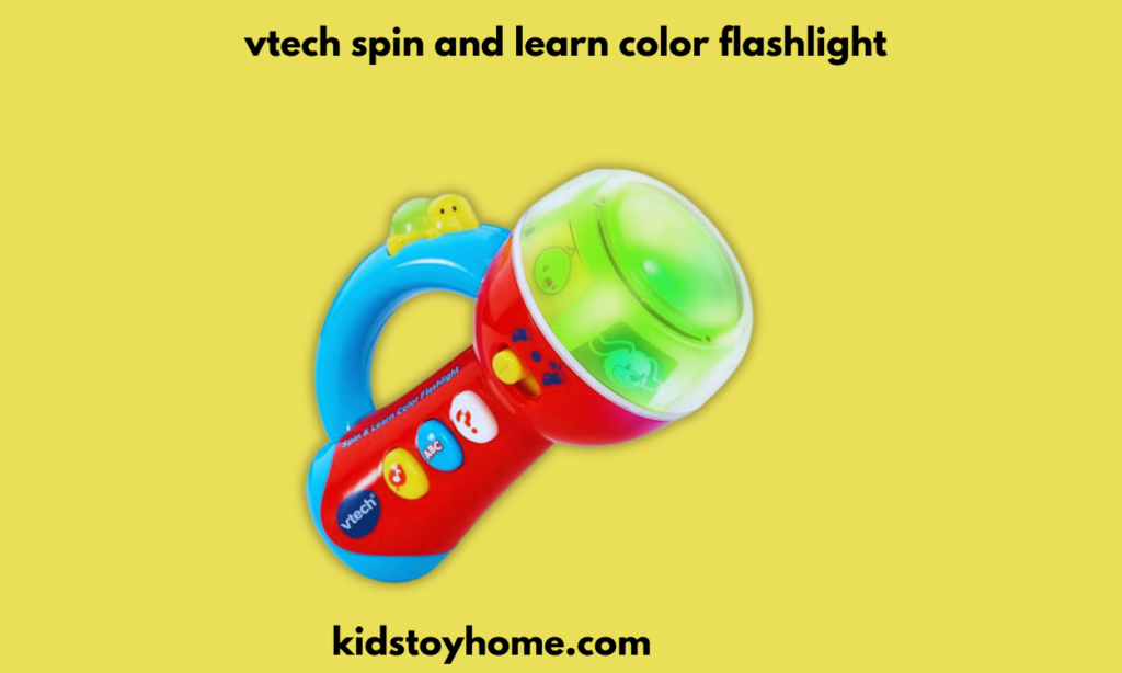 vtech spin and learn color flashlight