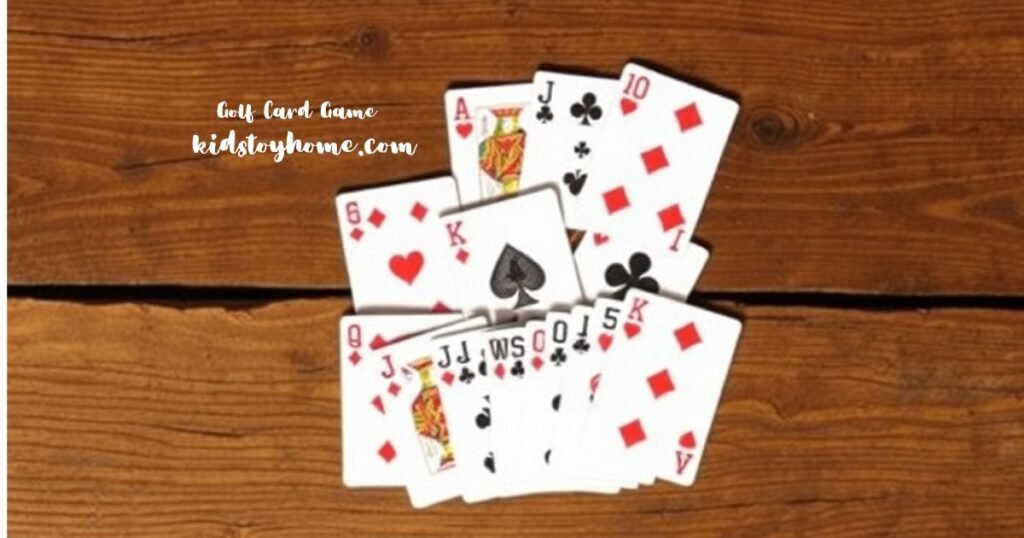 Golf Card Game 2x3 grid layout example